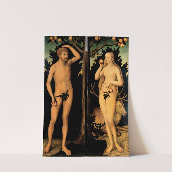 Adam and Eve (After 1537) by Lucas Cranach the Younger