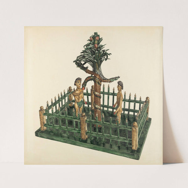 Adam and Eve by Yolande Delasser