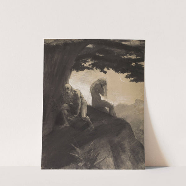 Adam and Eve (1886) by Georges Antoine Rochegrosse