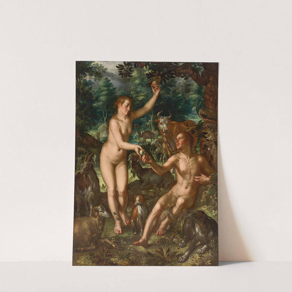 Adam and Eve by Joachim Wtewael