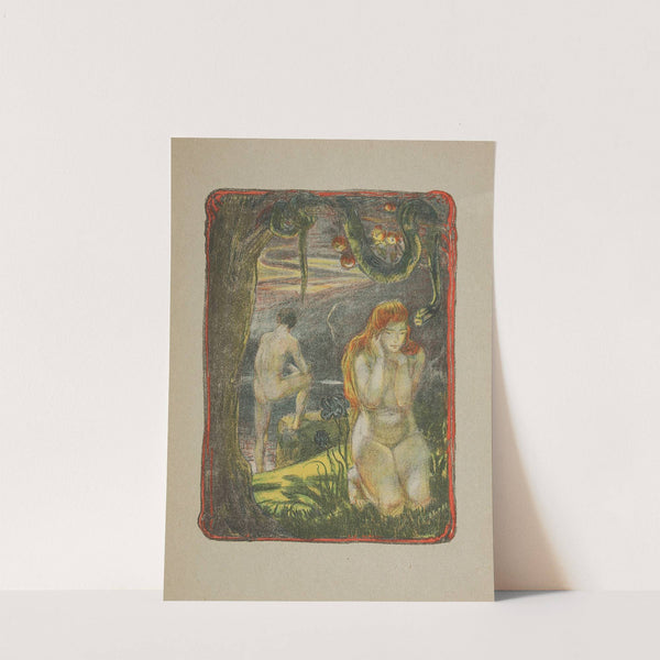 Adam and Eve (1897) by Ludwig von Hofmann