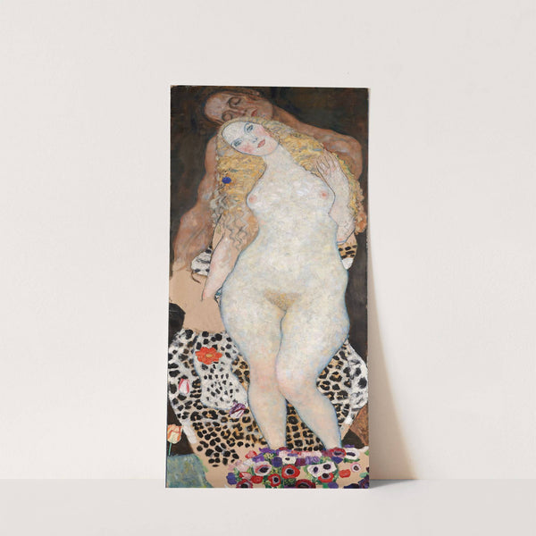 Adam And Eve by Gustav Klimt