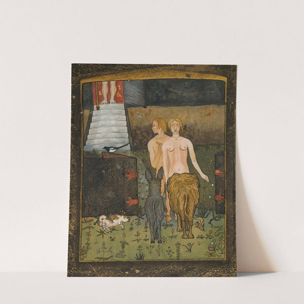 Adam And Eve by Hugo Simberg