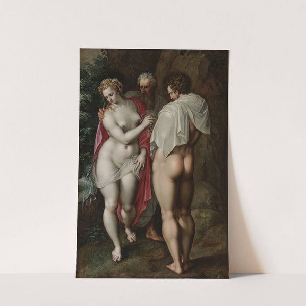 Adam And Eve by Jacob De Backer