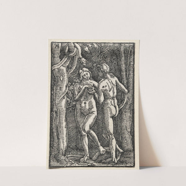 Adam and Eve Eating the Forbidden Fruit (c. 1515) by Albrecht Altdorfer