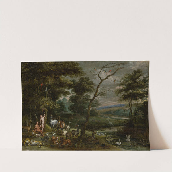 Adam and Eve in Paradise by Jan Brueghel The Elder