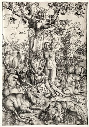 Adam and Eve in Paradise (1509)