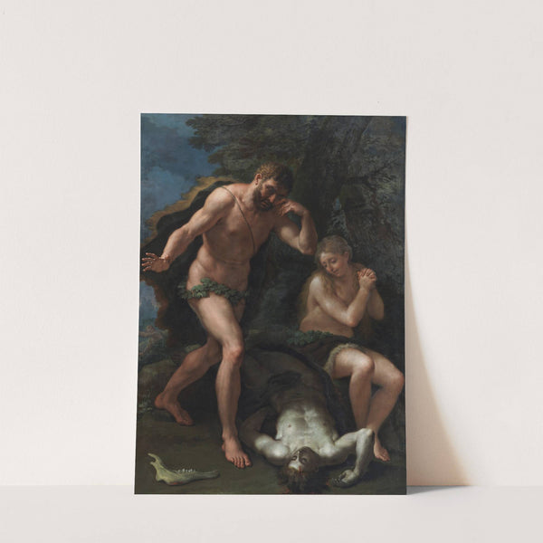 Adam and Eve Lamenting over the Body of Abel by Paolo de Matteis