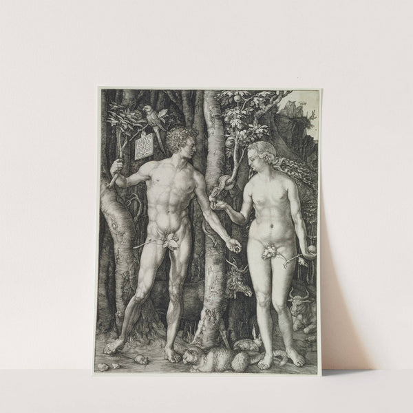 Adam and Eve (The Fall of Man) (1504) by Albrecht Dürer