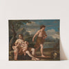 Adam And Eve With Cain And Abel by Giacinto Gimignani