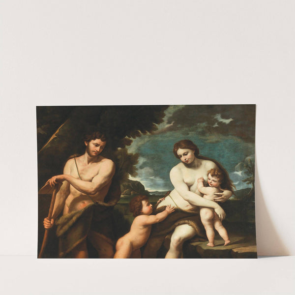 Adam and Eve with the Infants Cain and Abel by Nicola Vaccaro