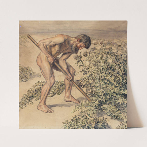 Adam drawing up Thistle by Joakim Skovgaard