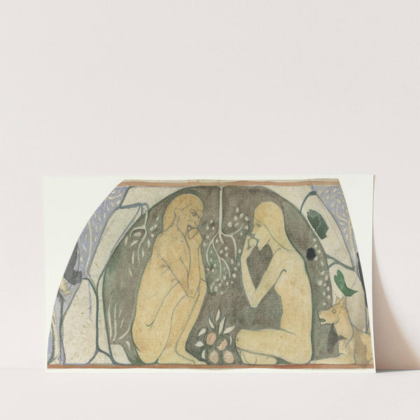 Adam en Eva (1878 - 1938) by Richard Nicolaüs Roland Holst