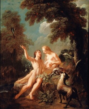 Adam et Eve au Paradis