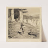 Adam (Eva und die Zukunft, Opus III, Blatt 5) (1880-1882) by Max Klinger