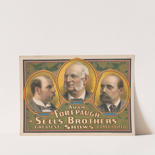 Adam Forepaugh & Sells Brothers great shows consolidated (1900) by Strobridge & Co. Lith.
