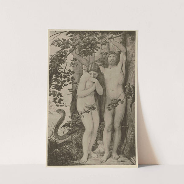 Adam und Eva (circa 1900) by Eduard von Steinle