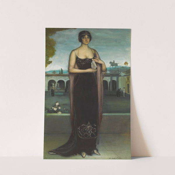 Adela Carbone, la Tanagra (Adela Carbone, The Tanagra) by Julio Romero De Torres