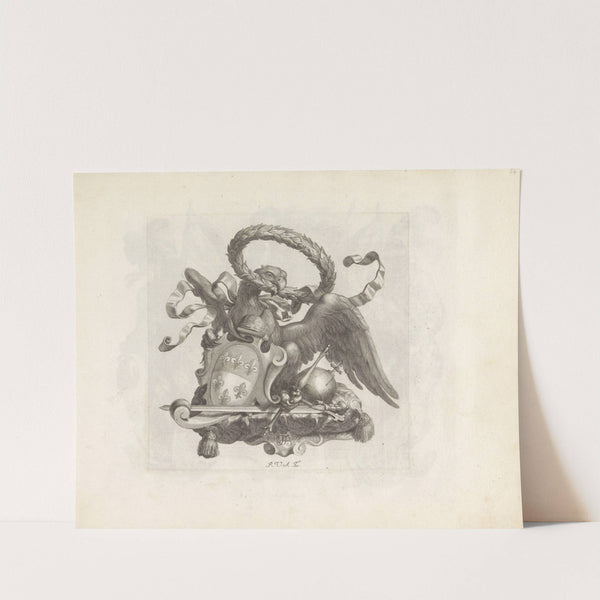 Adelaar met het wapen van de doge van Venetië (1673-1743) by Robert van Audenaerde