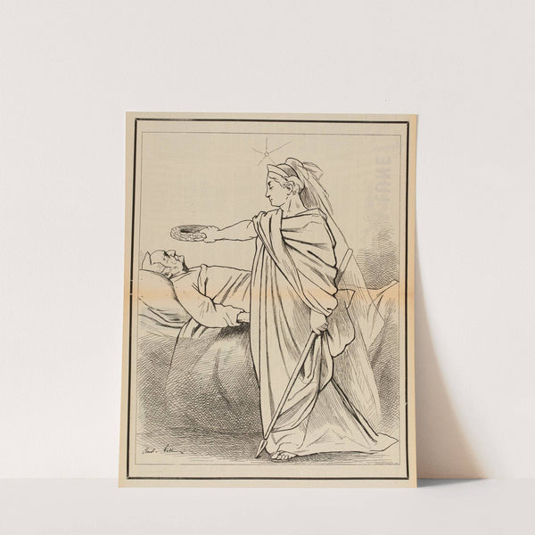 Adieu (1877) by André Gill