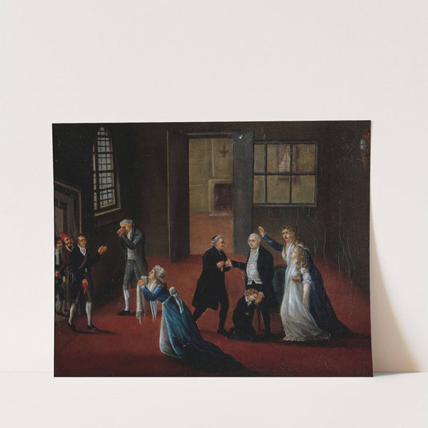 Adieux de Louis XVI à sa famille, le 20 janvier 1793 by Anonymous