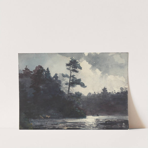 Adirondack Lake by Winslow Homer