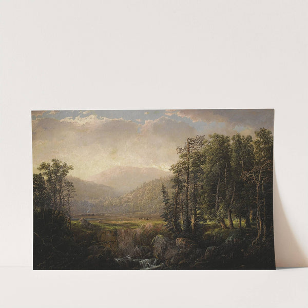 Adirondack Mountain Landscape by William Louis Sonntag