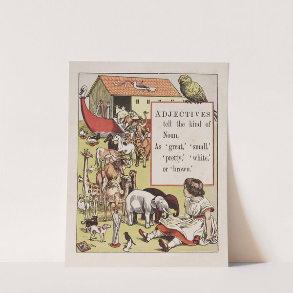 Adjectives (1868) by Walter Crane