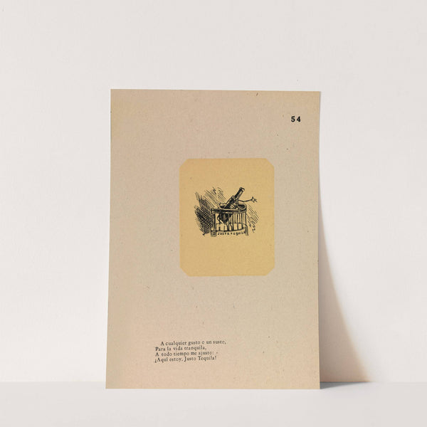 Adjuster Tequila by José Guadalupe Posada