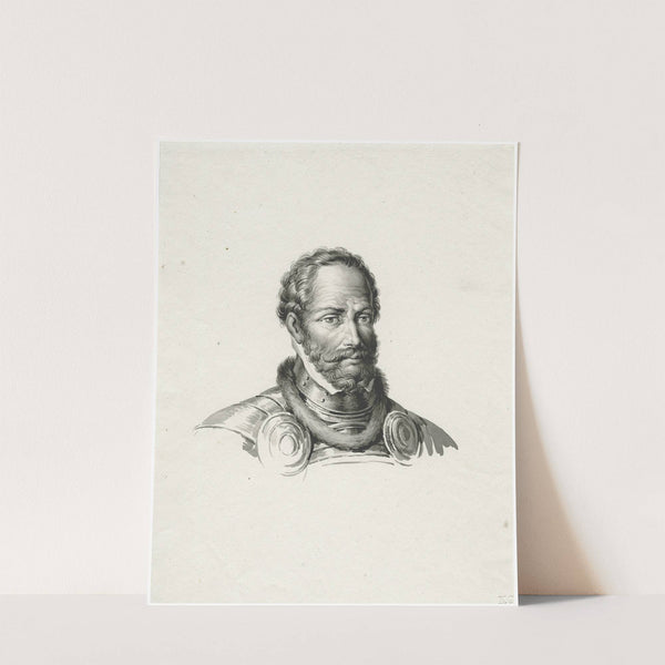 Admiraal Lodewijk van Boisot: borstbeeld naar rechts by David Humbert de Superville