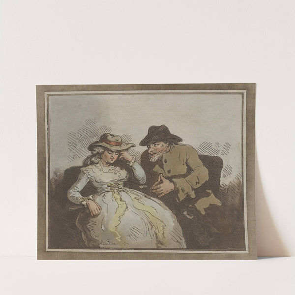 Admiring Jew (1785) by Thomas Rowlandson