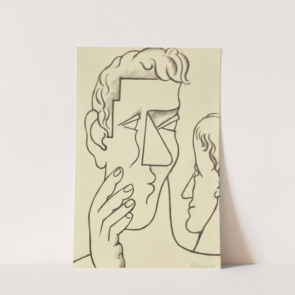 Adolescent souriant (1920) by Roger de La Fresnaye