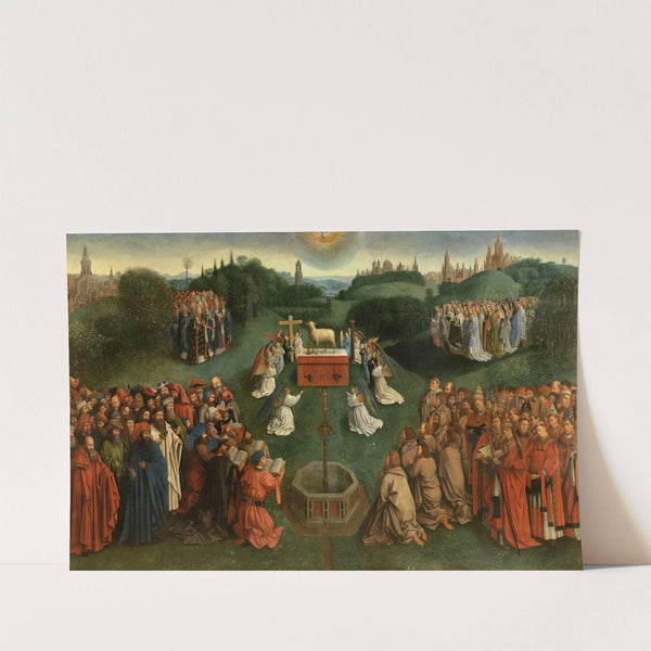 Adoration of the Lamb by Jan van Eyck
