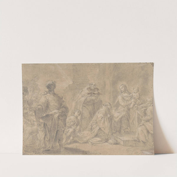 Adoration of the Magi (1688–1765) by Ercole Graziani the Younger