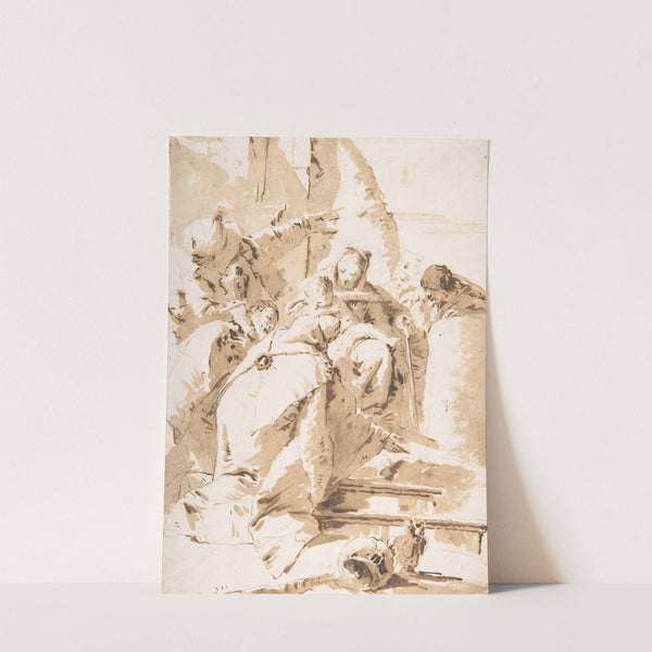 Adoration of the Magi (18th century) by Giovanni Battista Tiepolo