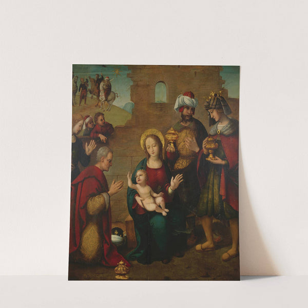 Adoration Of The Magi by Follower of Juan de Borgoña