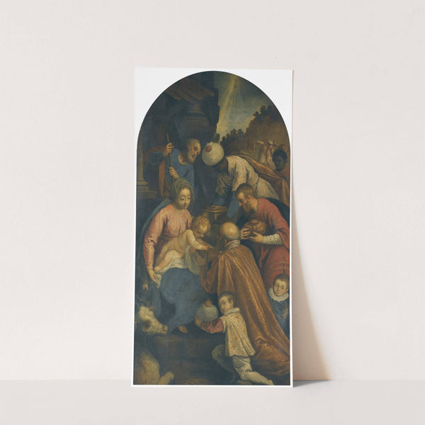 Adoration Of The Magi by Jacopo Palma il Giovane