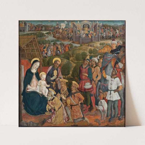 Adoration of the Magi by Guidoccio Cozzarelli
