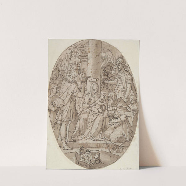 Adoration of the Magi by Adam van Noort