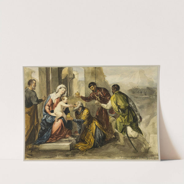 Adoration of the Magi (1827) by After Bonifacio Veronese