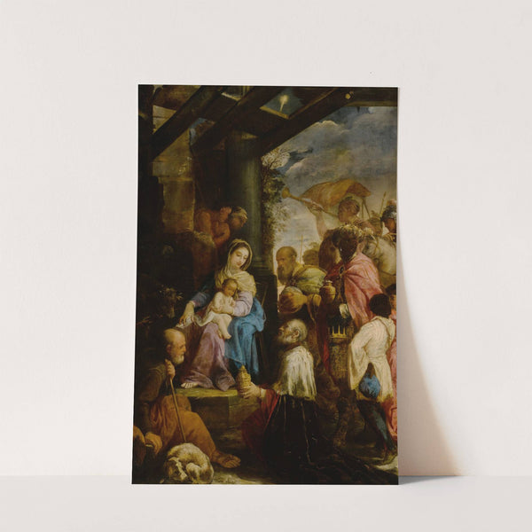 Adoration of the Magi by Giovanni Antonio Burrini