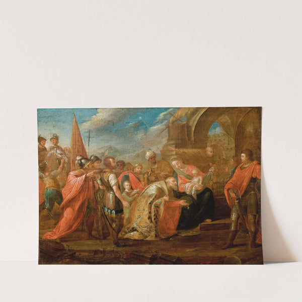 Adoration of the Magi by Teodor Baltazar Stachowicz