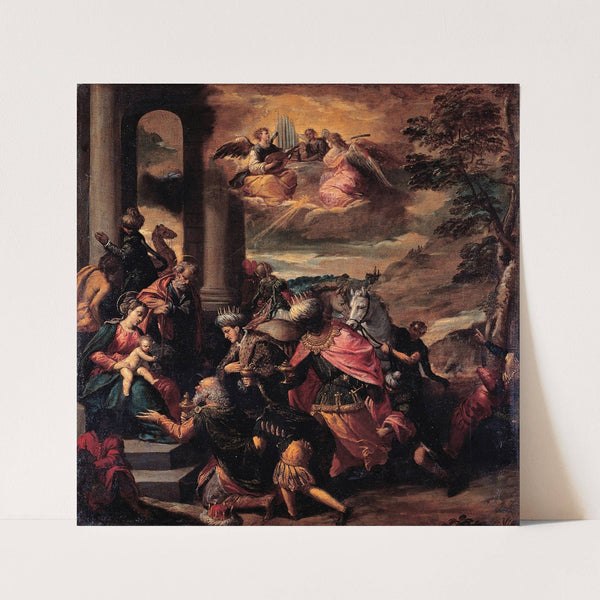 Adoration of the Magi (1580) by Scarsellino