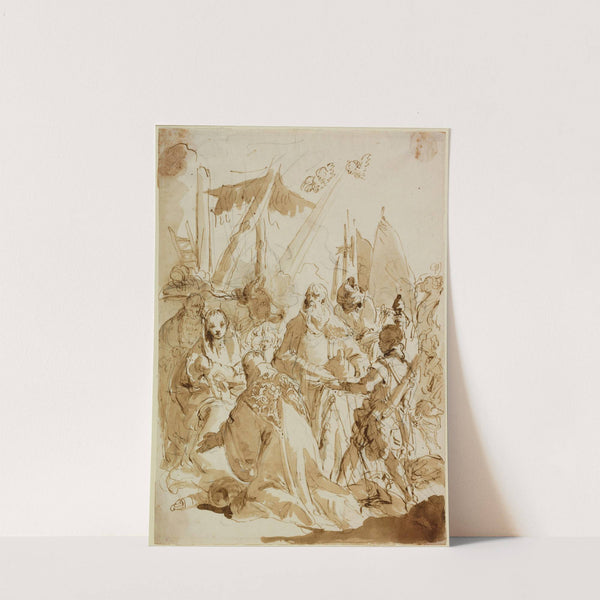 Adoration of the Magi (between 1700 and 1770) by Giovanni Battista Tiepolo