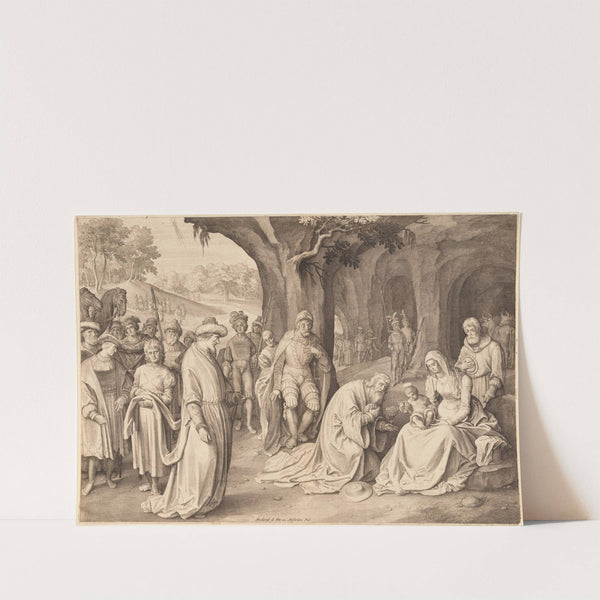 Adoration of the Magi (1621) by Nicolaes de Bruyn