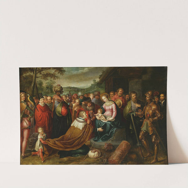 Adoration of the Magi (Matthew 2-10-11) (1612-1615) by Frans Francken the Younger