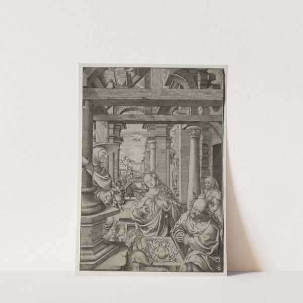 Adoration of the Shepherd (c. 1522–25) by Frans Crabbe van Esplegem