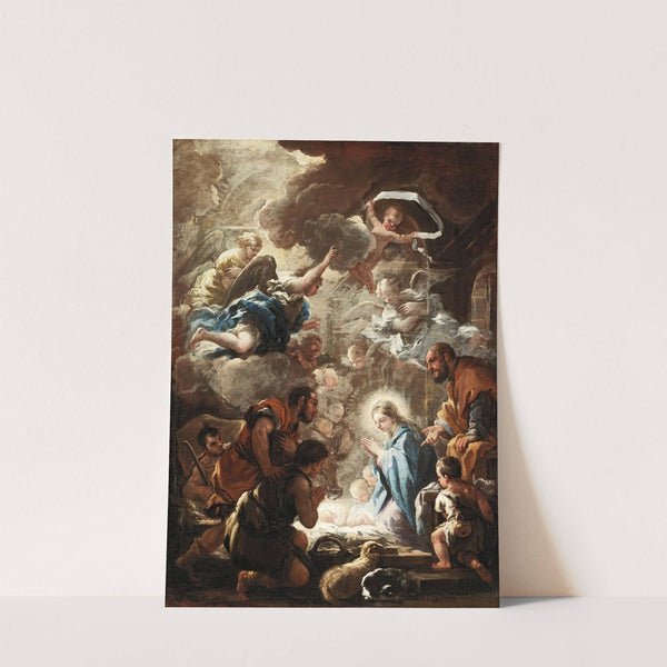 Adoration of the Shepherds by Luca Giordano