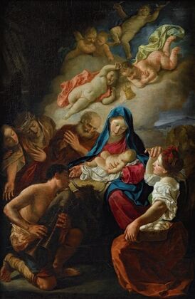 Adoration Of The Shepherds
