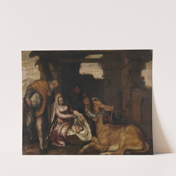 Adoration of the Shepherds by Paolo Farinati